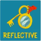 Reflective Key #98