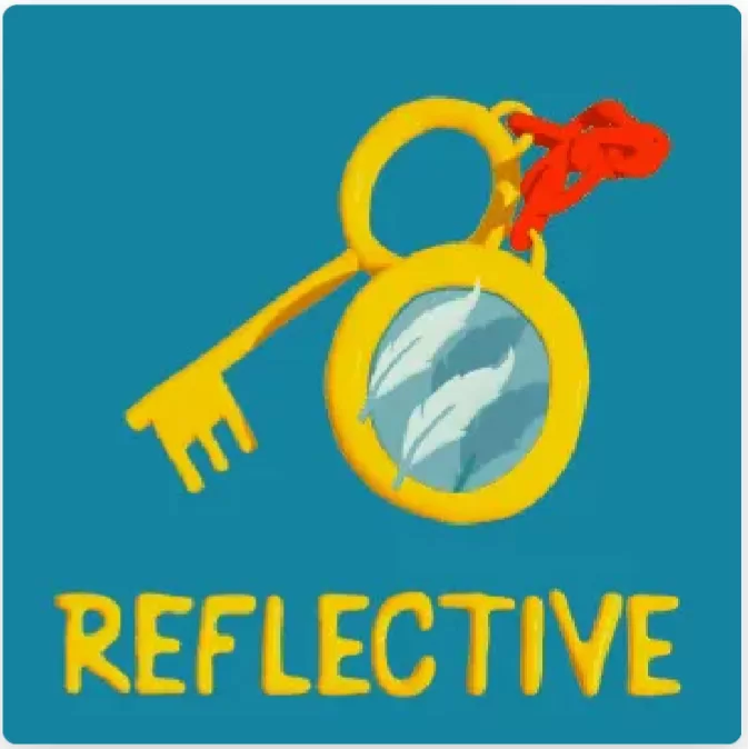  Reflective Key #98